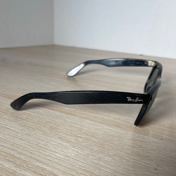 Ray-Ban RB2140 901 Wayfarer Sunglasses Black PARTS ONLY 50-22 Italy - Picture 11 of 11